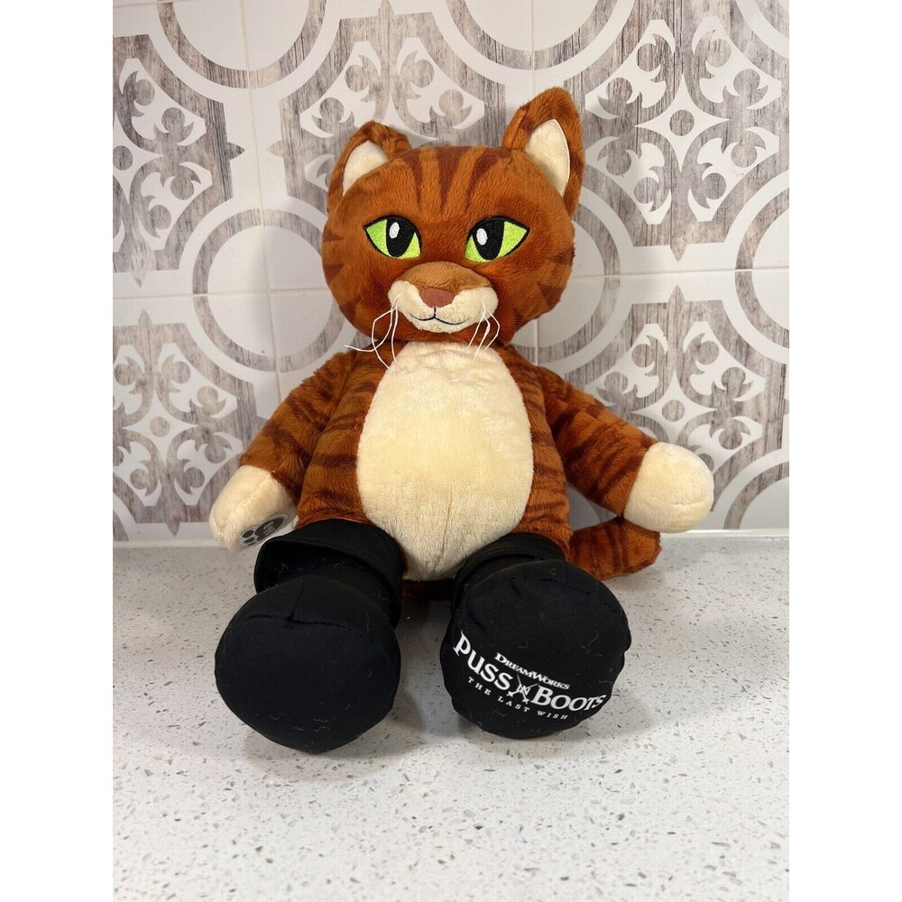 Build‎ A Bear Workshop Puss in Boots The Last Wish - DreamWorks - Sound Works